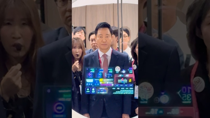 한다면 하는 불꽃 남자 오세훈! #스마트라이프위크 #SLW #한국판 #CES #오세훈 #shorts 