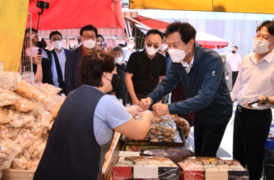 추석명정 전통시장 현장방문 -양천구 신영시장 (3)