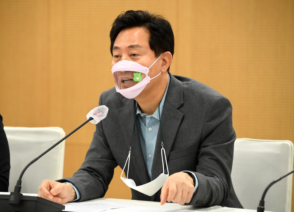 인사말 하는 오세훈 서울시장-2