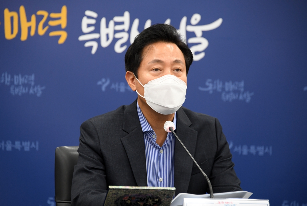 인사말 하는 오세훈 서울시장-2