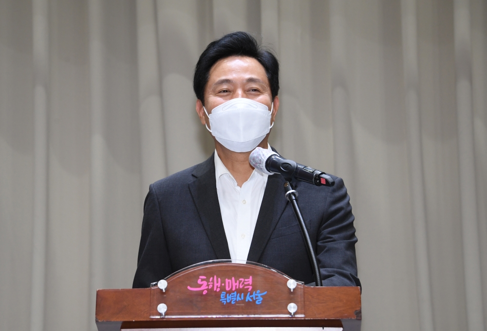 인사말 하는 오세훈 서울시장-5