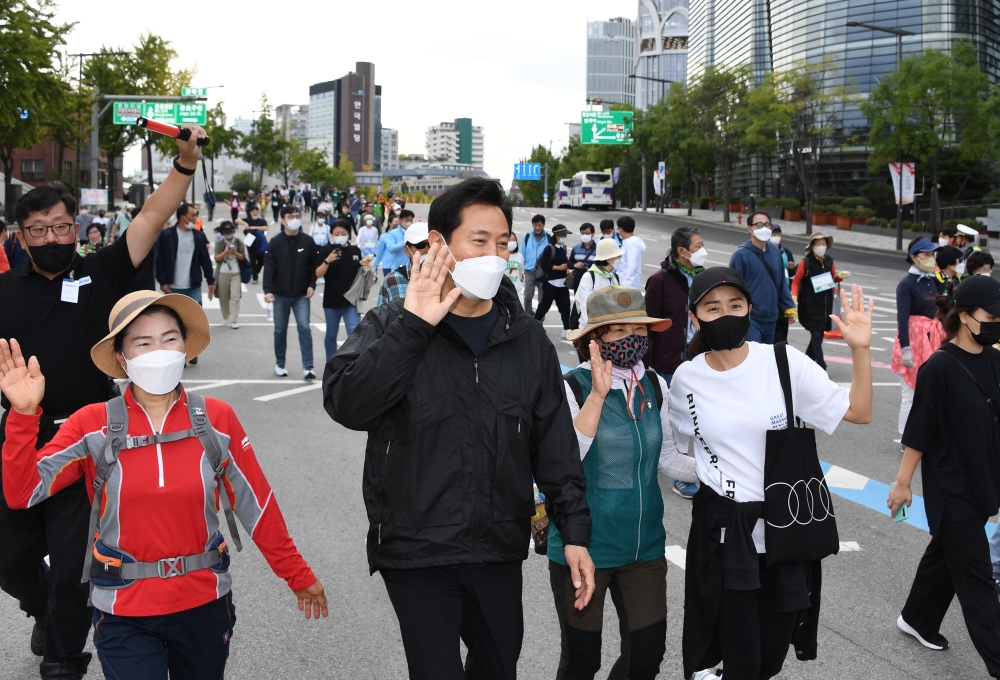 2022 서울걷자 페스티벌 - 광화문 동십자각 구간