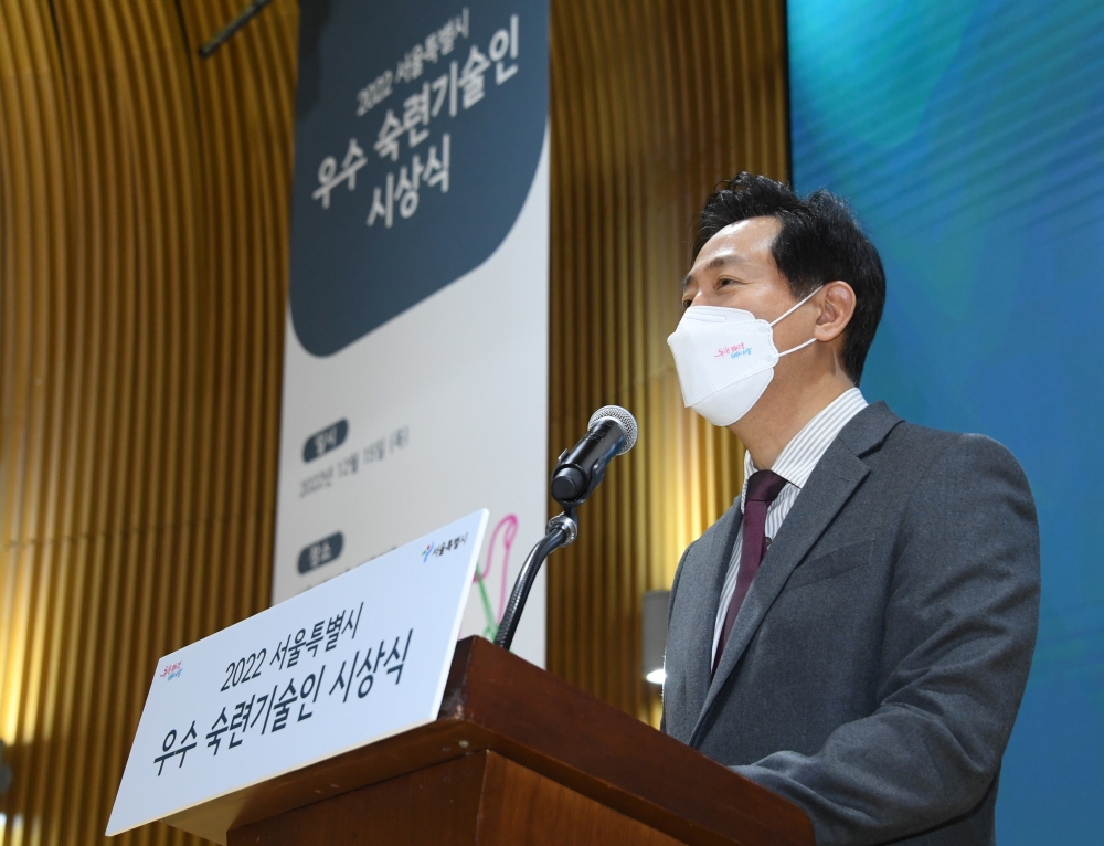 축사 하는 오세훈 서울시장-3