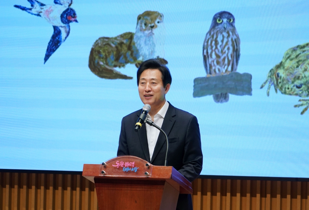 녹색서울시민위원회 위촉식 오세훈 서울시장 인사말-1