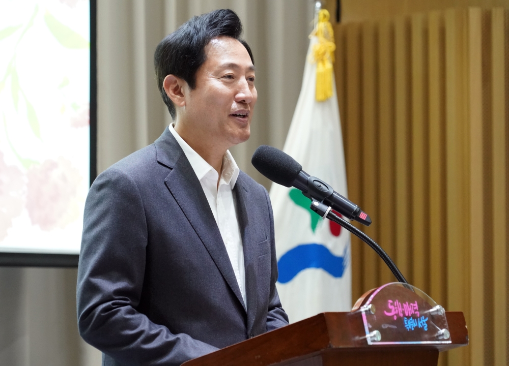 인사말 하는 오세훈 서울시장-1